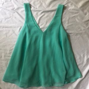 Chiffon tank
